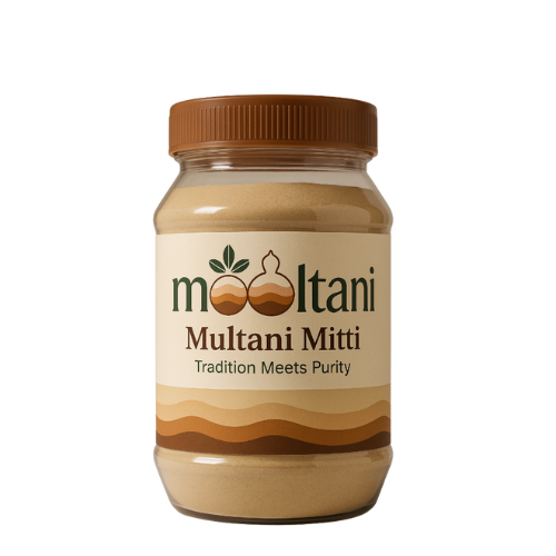 Mooltani Multani Mitti – Pure & Natural Clay Powder for Skin & Hair (350g Jar)